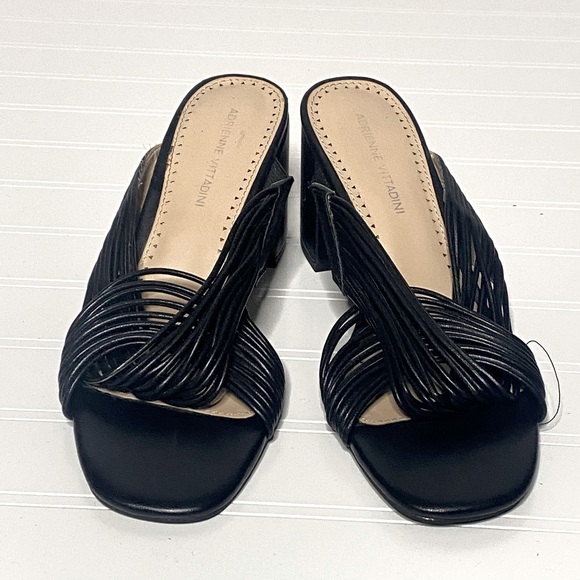 Adrienne Vittadini Annalee Block Heel Sandals • 8M - Picture 1 of 7